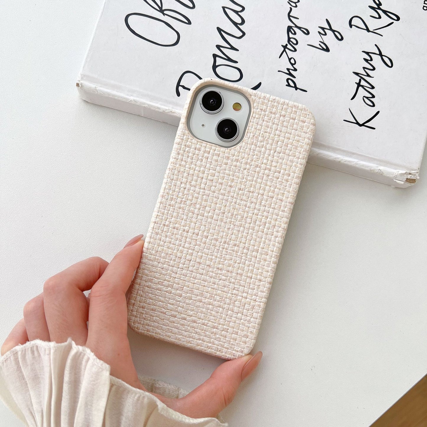 Woven Plaid Case