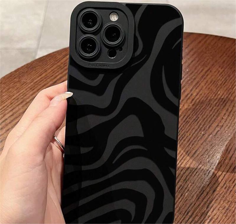 Black Striped Pupil Case