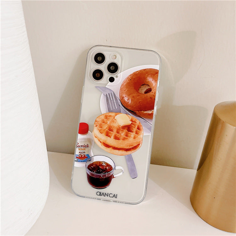 Bread Toast  Silicone Phone Case