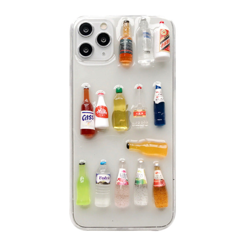 Mobile Phone Case Transparent Three-dimensional
