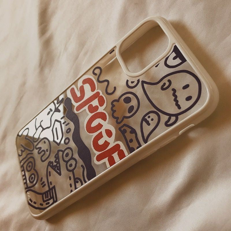 Graffiti Transparent Silicone