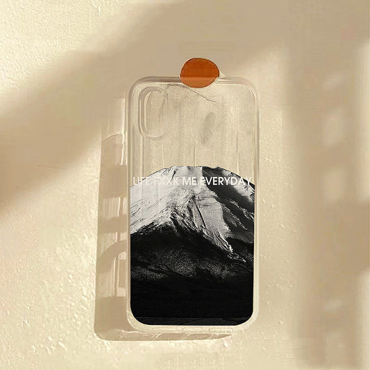 Fashion Simple Transparent Phone Case Cover
