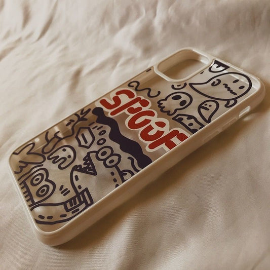 Graffiti Transparent Silicone
