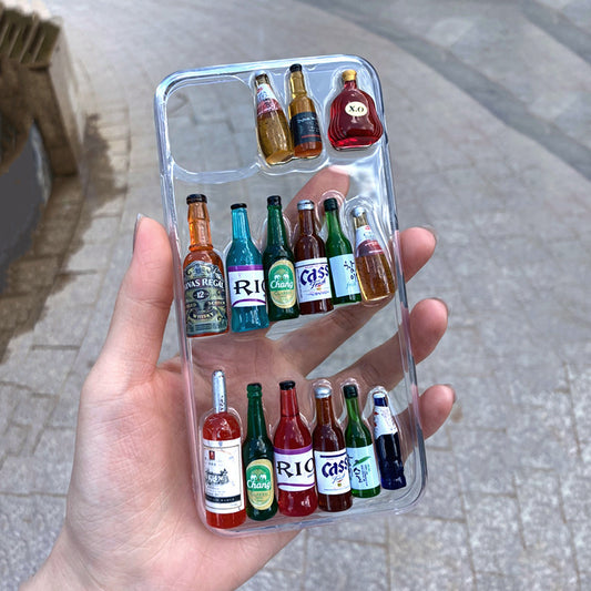 Mobile Phone Case Transparent Three-dimensional