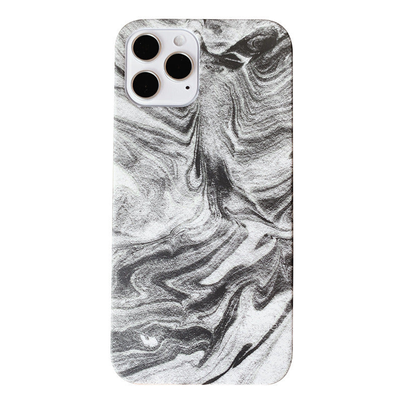 Marble Luminous Half Pack Silicone Phone Case