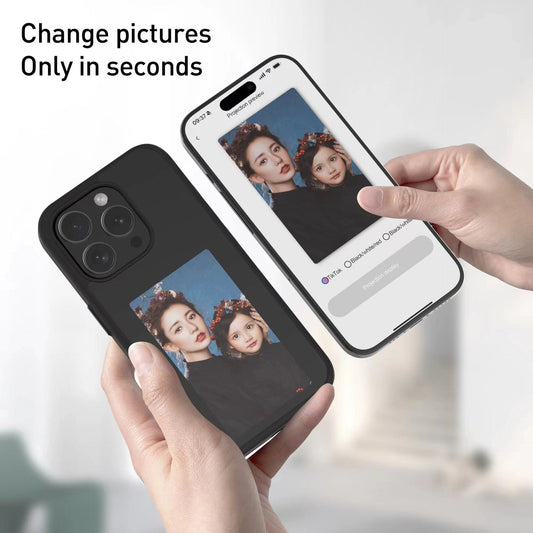 iPhone NFC Phoe Case Smart E-ink Screen Covenr