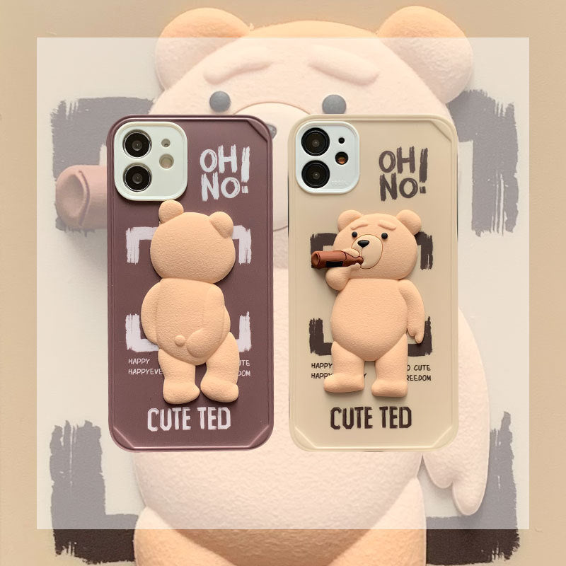 Cartoon bear Case