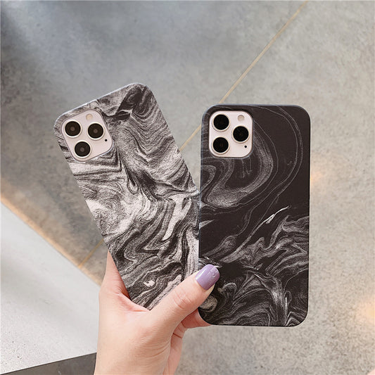 Marble Luminous Half Pack Silicone Phone Case