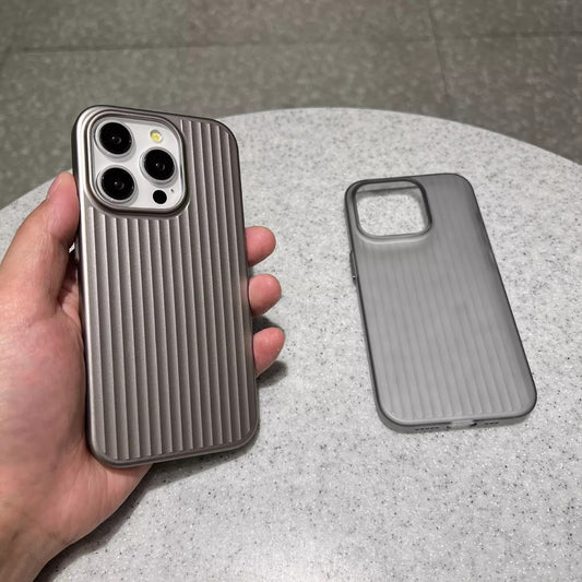 Metal stripped case