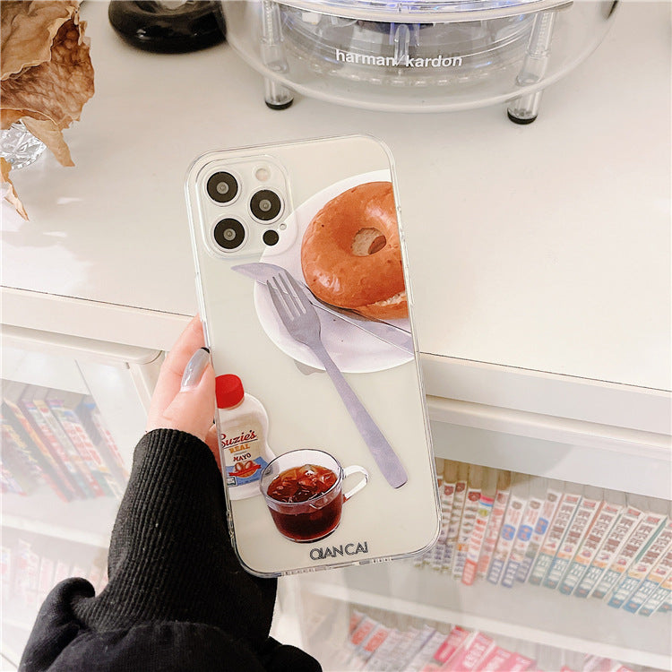 Bread Toast  Silicone Phone Case