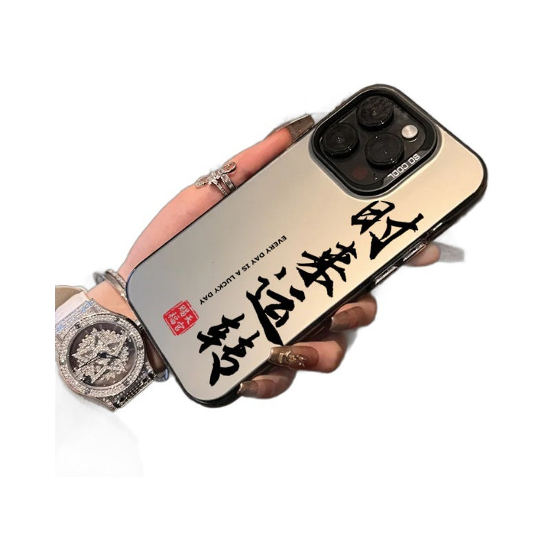 Phone Case New Laser Color Silver Hard Shell