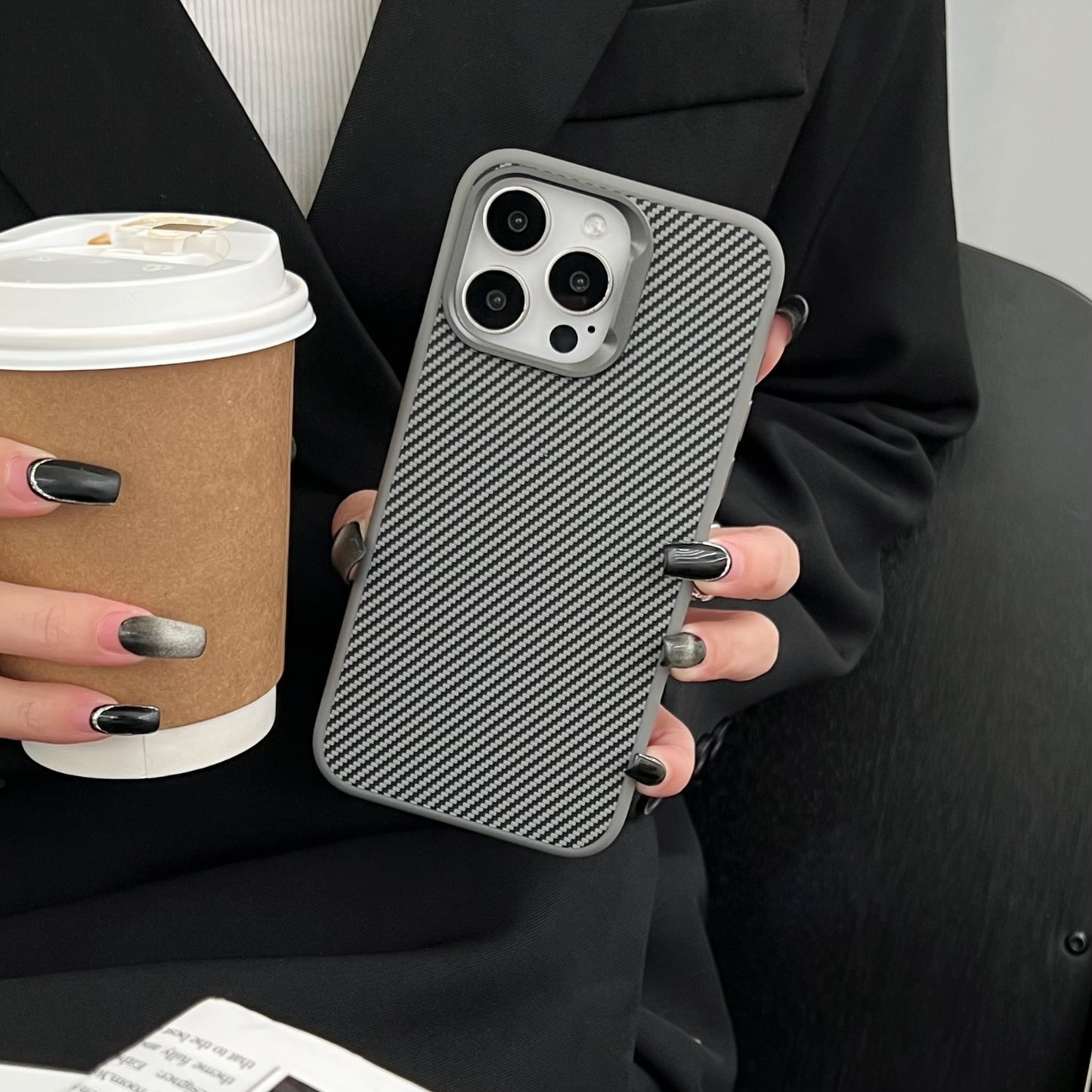 Carbon Fiber Texture Phone Case