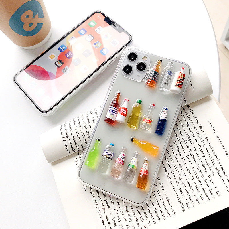 Mobile Phone Case Transparent Three-dimensional