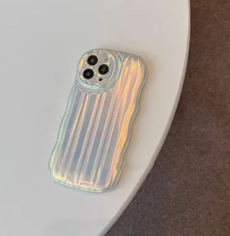 Aurora Laser Wave Phone Case