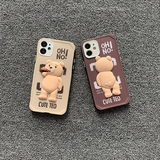 Cartoon bear Case