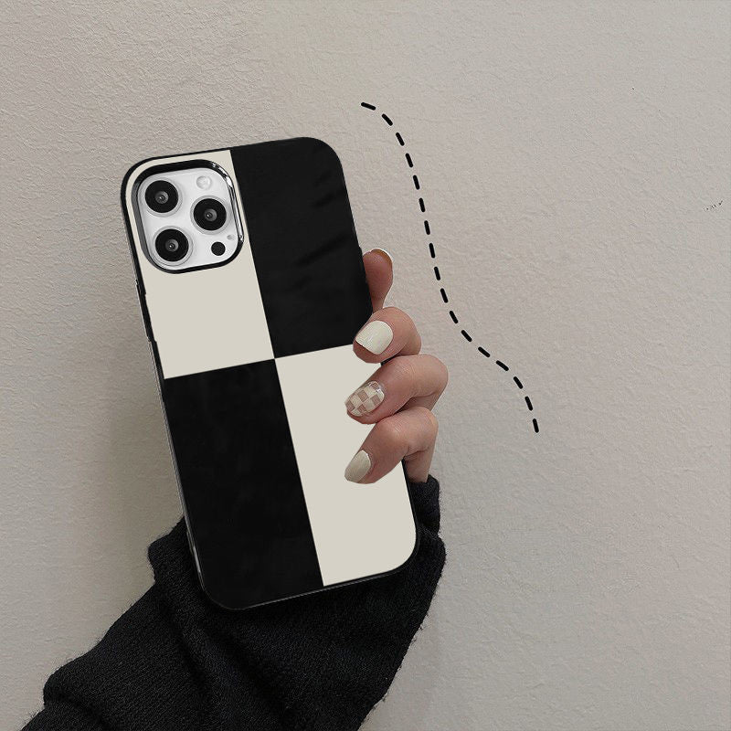 Checkerboard  Waterproof Phone Case