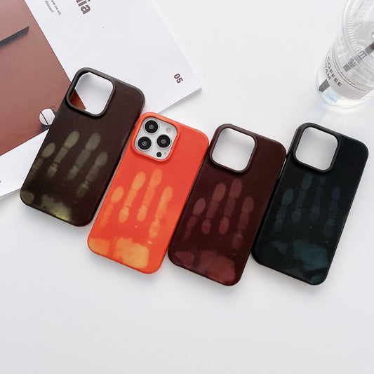 Velvet Half-wrap Color-changing Case